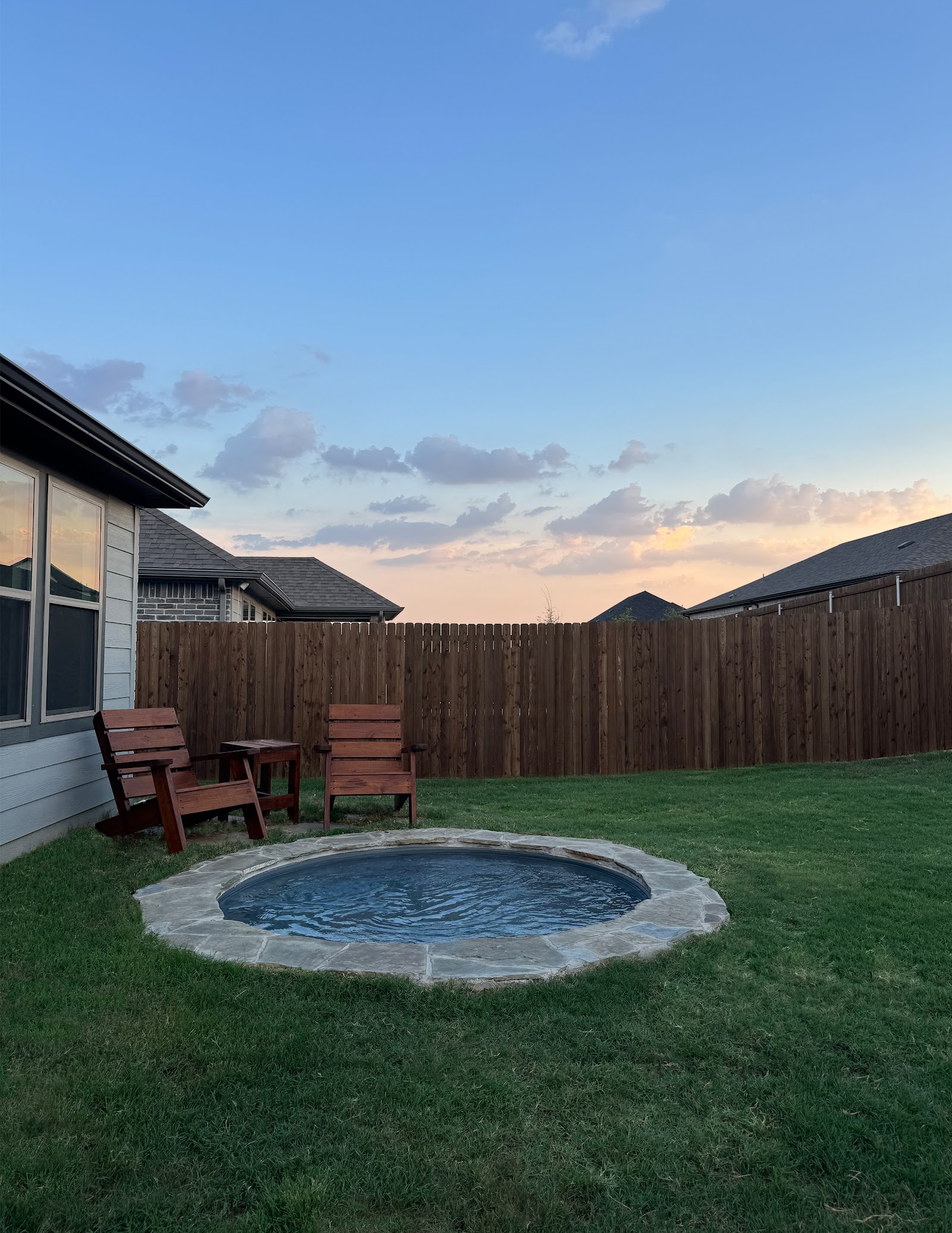 Backyard Resort Pool in Fort Stockton